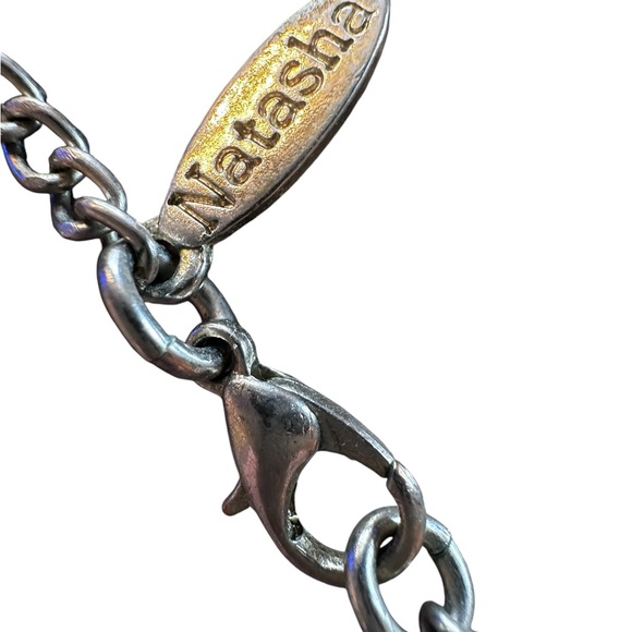 Mixed Metal Pendant Y2K statement jewelry - Picture 6 of 9